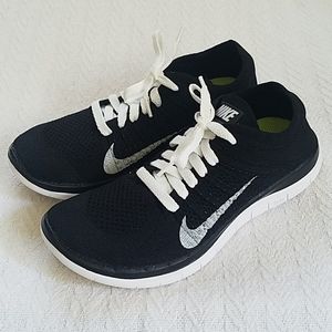NEW NIKE FREE FLYKNIT 4.0 NIKE TRAINERS RUNNING!